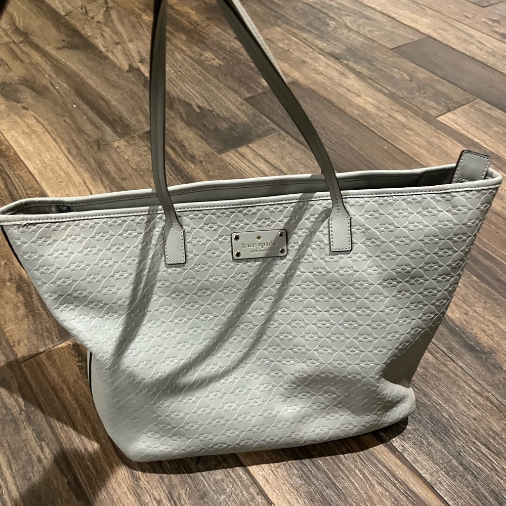 Kate spade grey tote bag, computer bag
